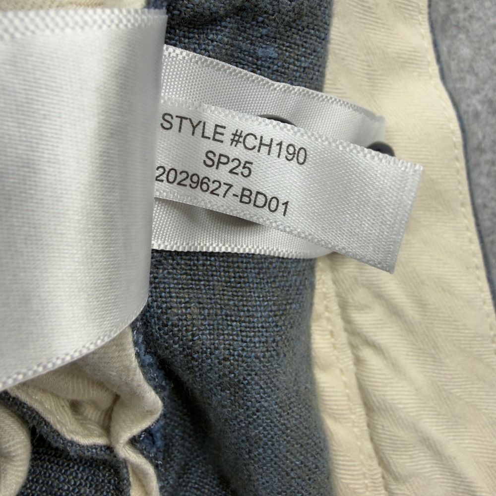 J.Crew Mens 100% Linen 8.5 Inch Inseam Shorts‎ Blue Size 34 - Picture 5 of 5